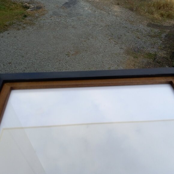 Pottery Barn 11x14" Wood Document Frame Black Brown - Picture 5 of 16